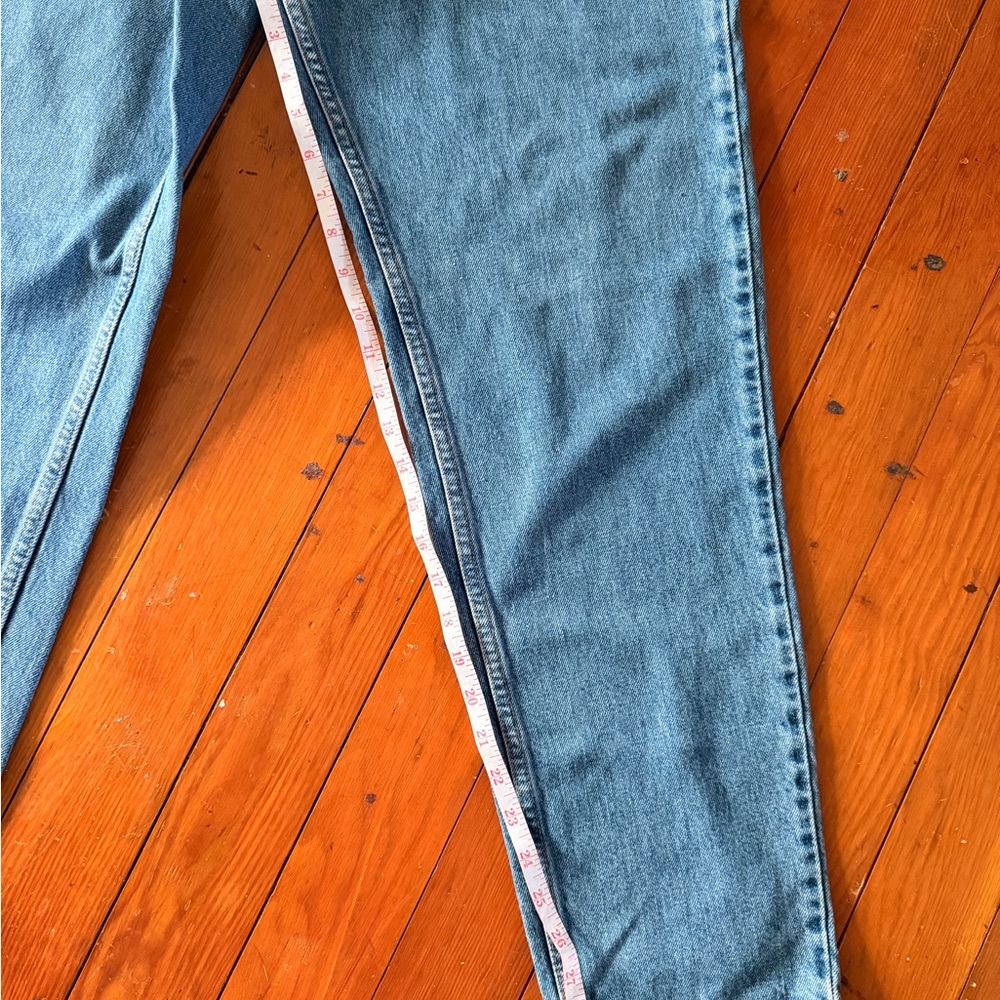 Levi’s 550 - SZ 10 Misses - Classic Blue Denim Jeans - Picture 5 of 7
